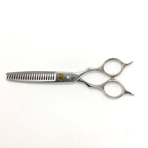 【オオカワプロシザーズ オオカワプロシザーOKAWA PRO SCISSORS】J-series 212 メガネ シザー セニング 美容ハサミ すきばさみ 美容師 理容師 約20~25% 右利き 5.8インチ 中古 sc2625